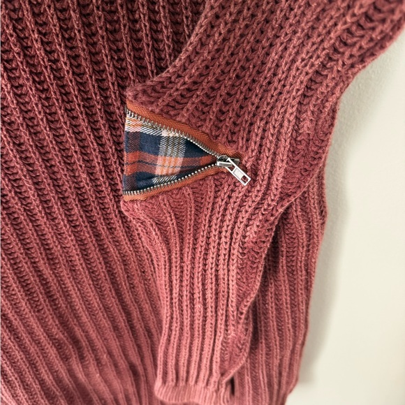 Gilded Intent Sweater - Rust - Picture 3 of 4